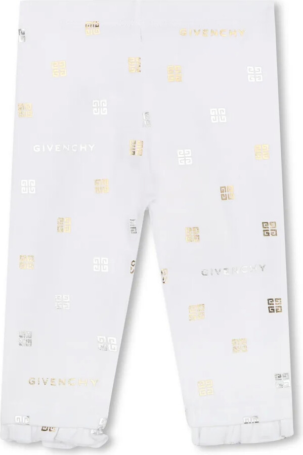 Givenchy Kids 4G-print elasticated leggings