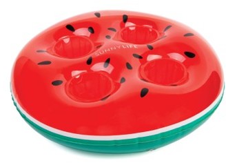 Sunnylife Inflatable Watermelon Drink Holder