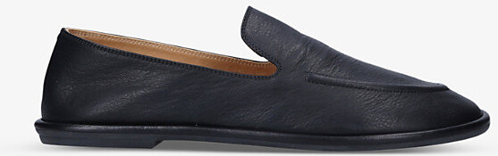 The Row Womens Black Canal Slip-On Leather Loafers Eur 42/ 9 Uk Women