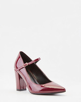 Thumbnail for your product : Le Château Patent Faux Leather Mary Jane Pump