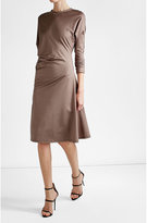 Thumbnail for your product : Jil Sander Draped Cotton Dress