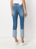 Thumbnail for your product : Sjyp Folded Cuff Jeans