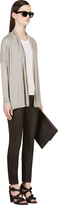 Thumbnail for your product : Helmut Lang Grey Jersey Open Cardigan