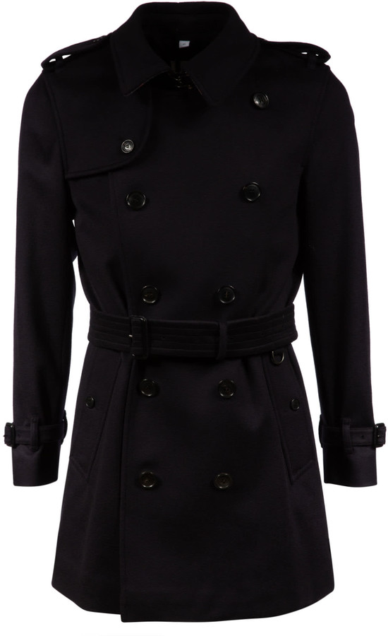 burberry mens wool overcoat