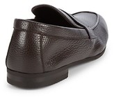 Thumbnail for your product : John Lobb Thorne Pebble-Grained Leather Penny Loafers