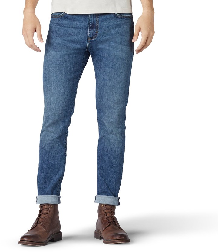 lee riders men's stretch jeans
