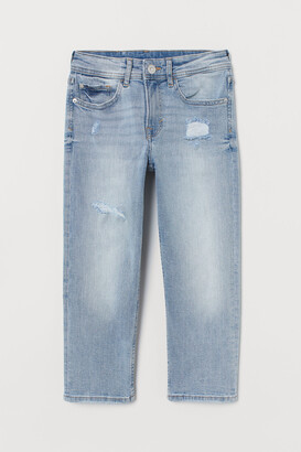 H&M Relaxed Cropped Jeans