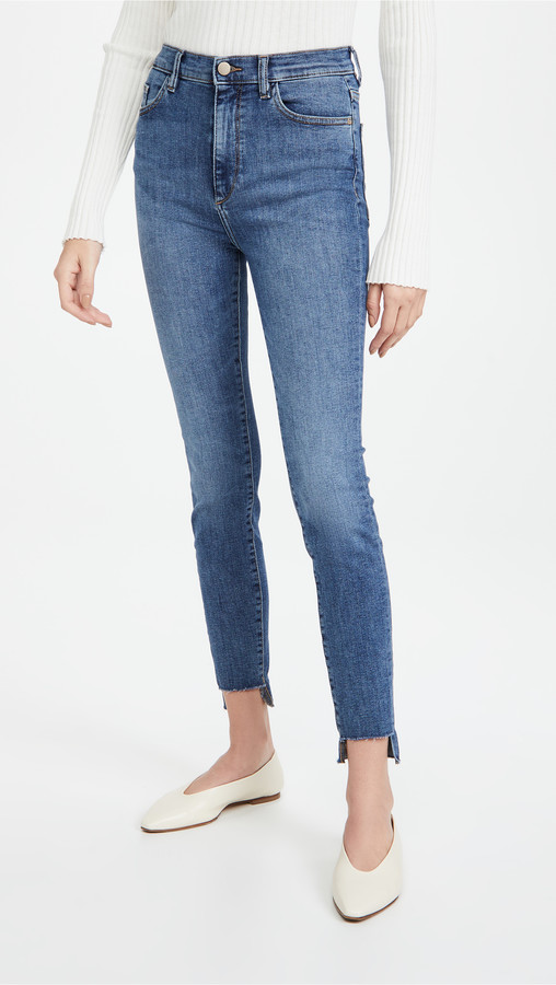 DL1961 Chrissy Ultra High Rise Skinny Jeans - ShopStyle