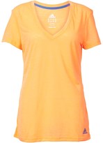 Thumbnail for your product : adidas Womens Boyfriend Double V-Neck T-Shirt Orange/Blue
