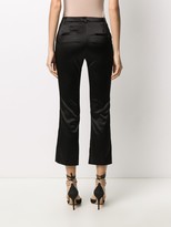 Thumbnail for your product : Pt01 Cropped Slim-Fit Trousers