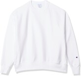 Thumbnail for your product : Champion LIFE Men's Reverse Weave Sweatshirt White/Left Chest "C" Logo 3X LARGE