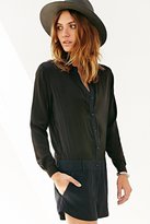 Thumbnail for your product : UO 2289 State Of Being Button-Front Romper