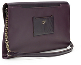 Thumbnail for your product : Diane von Furstenberg 440 Large Envelope Embossed Lizard Clutch