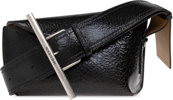 【MM6】Numbers-Applique Zip-Up Belt Bag MM6 MM6 Maison Margiela Numbers-Appliqué Zip-Up Belt Bag