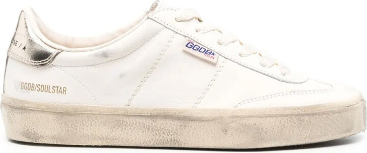 Golden Goose Soul-Star Sneakers With Metallic Accent