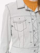 Thumbnail for your product : Tufi Duek striped denim jacket