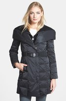 Thumbnail for your product : Elie Tahari Knit Inset Hooded Down Coat