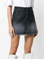 Thumbnail for your product : Marcelo Burlon County of Milan short denim skirt