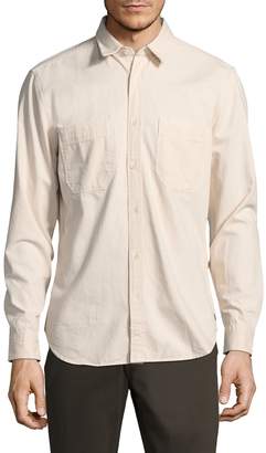 7 For All Mankind Men's Woven Shirt