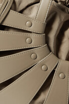 Thumbnail for your product : Bottega Veneta The Shell Medium Leather Shoulder Bag - Green
