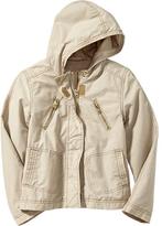 Thumbnail for your product : Old Navy Girls Cropped Utility Parkas