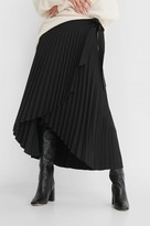Thumbnail for your product : NA-KD Wrap Pleated Midi Skirt