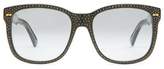 Thumbnail for your product : Gucci Square-frame rhinestone glasses