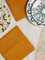Thumbnail for your product : Once Milano - Set Of Four Linen Napkins - Yellow