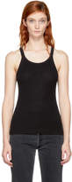 Thumbnail for your product : RE/DONE Black Originals Rib Tank Top