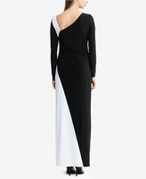 Thumbnail for your product : Lauren Ralph Lauren Colorblocked Jersey Gown