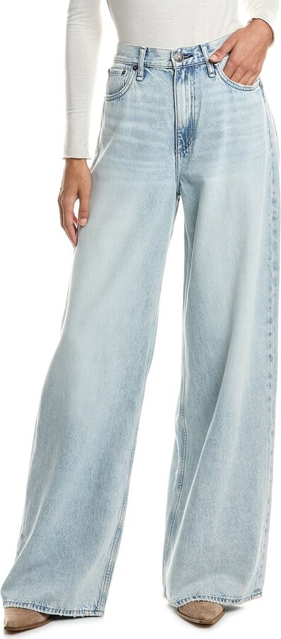 Rag & Bone Sofie Featherweight Kierra Ultra Wide Leg Jean