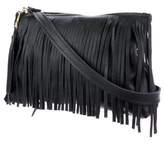 Thumbnail for your product : Henry Beguelin Leather & Fringe Bag