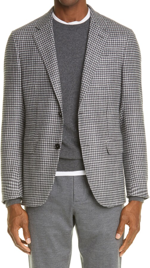 chaps houndstooth sport coat