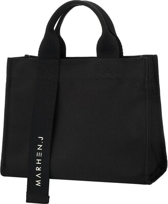 MARHEN.J Canvas Tote Bag - Rico Mini - All Black
