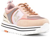 Thumbnail for your product : Liu Jo Piped-Trim Platform Trainers