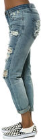 Thumbnail for your product : Style Hunter The LA Distressed Boyfriend Jeans