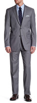 Thumbnail for your product : Hart Schaffner Marx Grey Pinstripe Two Button Notch Collar Wool Suit