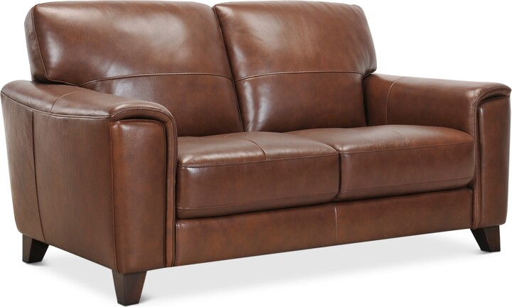 brayna 88 classic leather sofa