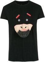 Thumbnail for your product : AMIR SLAMA graphic-print cotton T-Shirt
