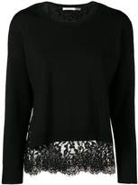 Thumbnail for your product : Alice + Olivia lace trim sweater