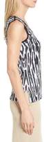 Thumbnail for your product : Ming Wang Animal Pattern Knit Tank