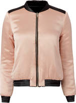 Thumbnail for your product : Intermix Intermix Bailey Reversible Bomber Jacket