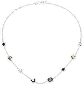 Ippolita Rock Candy Black Tie Semi-Precious Multi-Stone & Sterling Silver Mini Station Necklace