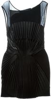 Thumbnail for your product : Jay Ahr pleated panel dress