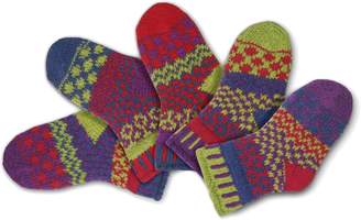 Solmate Socks Mismatched Baby socks, Two pairs with a spare, Medium