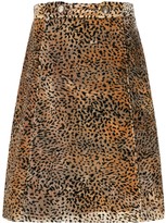 Thumbnail for your product : Etro Animal-Print Skirt