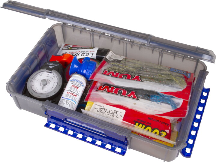 Flambeau Outdoors Zerust MAX WP5001ZM Ultimate Waterproof Tuff Tainer - Double Deep Bulk Core - 14" L x 8.89" W x 3.02" D - Fishing and Tackle Storage Utility Box