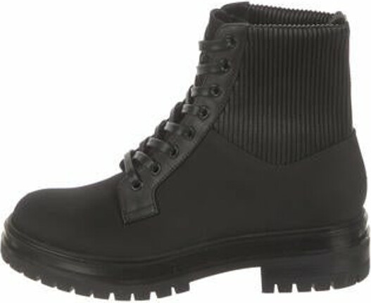 Gianvito Rossi Leather Combat Boots - ShopStyle