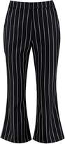 Thumbnail for your product : boohoo Petite Stripe Kick Hem Co-Ord Trouser