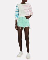 Thumbnail for your product : Solid & Striped Mackenzie Striped Crewneck Sweatshirt